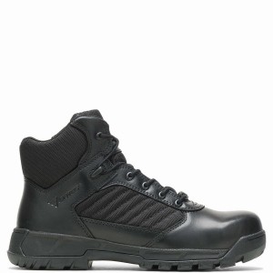 Black Wolverine Tactical Sport 2 Mid Side Zip Composite ToeEH Women Work Boots | XGW353MX