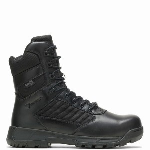 Black Wolverine Tactical Sport 2 Tall Side Zip DRYGuard ™ Composite ToeEH Women Work Boots | MLD7519AO