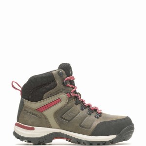 Green Wolverine Chisel 6" Women Work Shoes | NAZ8829IZ