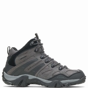 Grey Wolverine Wilderness Men Hiking Boots | IEW507TC