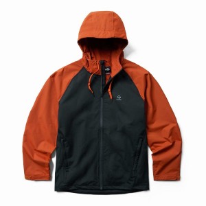 Orange Black Wolverine I-90 Rain Men Jackets | MPZ457BW