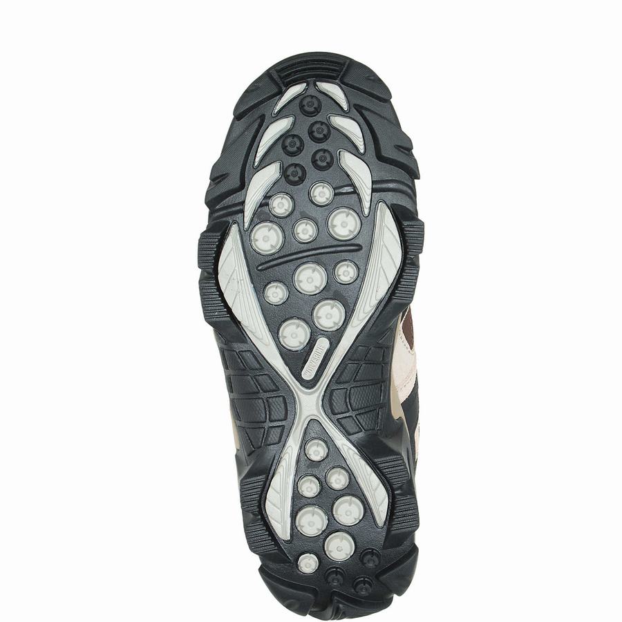Beige Black Wolverine Wilderness Women Hiking Boots | WYD412ER