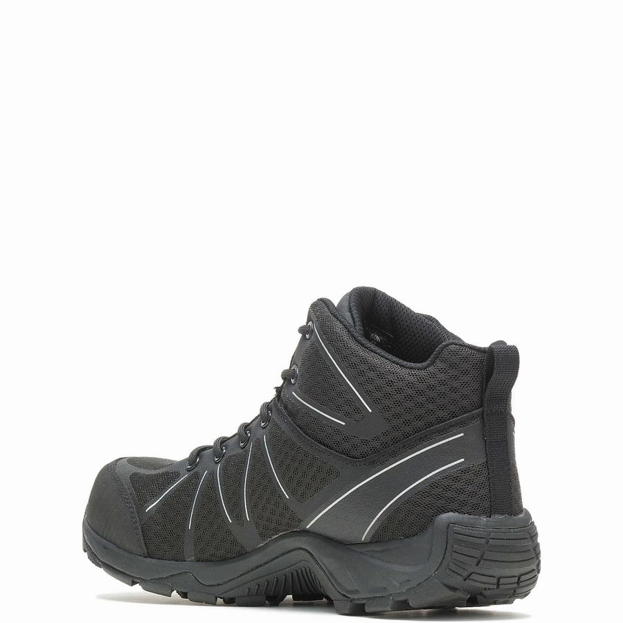 Black Wolverine Amherst II CarbonMAX® Men Work Shoes | LFN7330MP