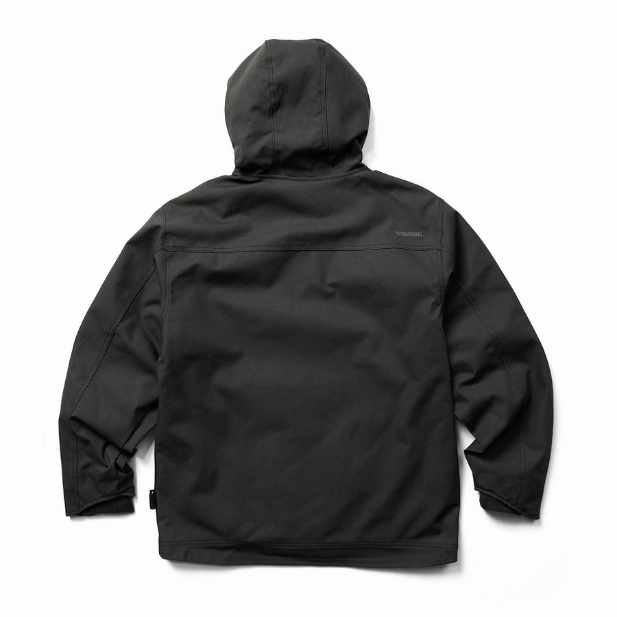 Black Wolverine Fortifier Men Jackets | VYA2431LL
