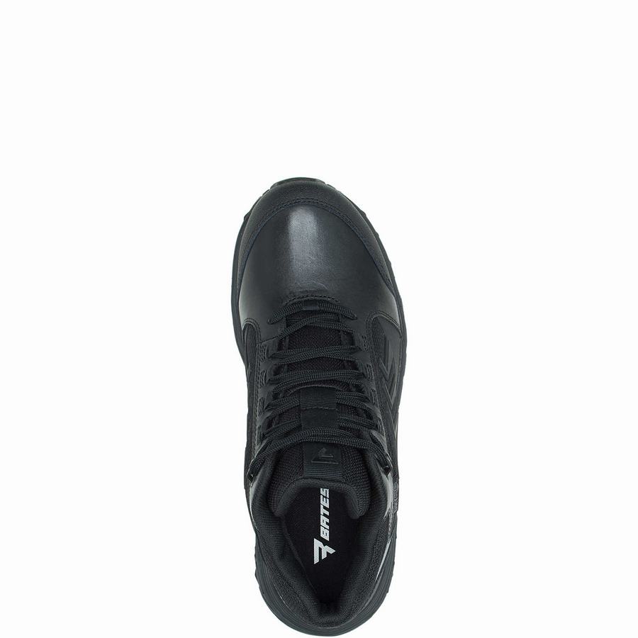 Black Wolverine Rush Shield Mid DRYGuard Women Work Boots | MUE6334EG