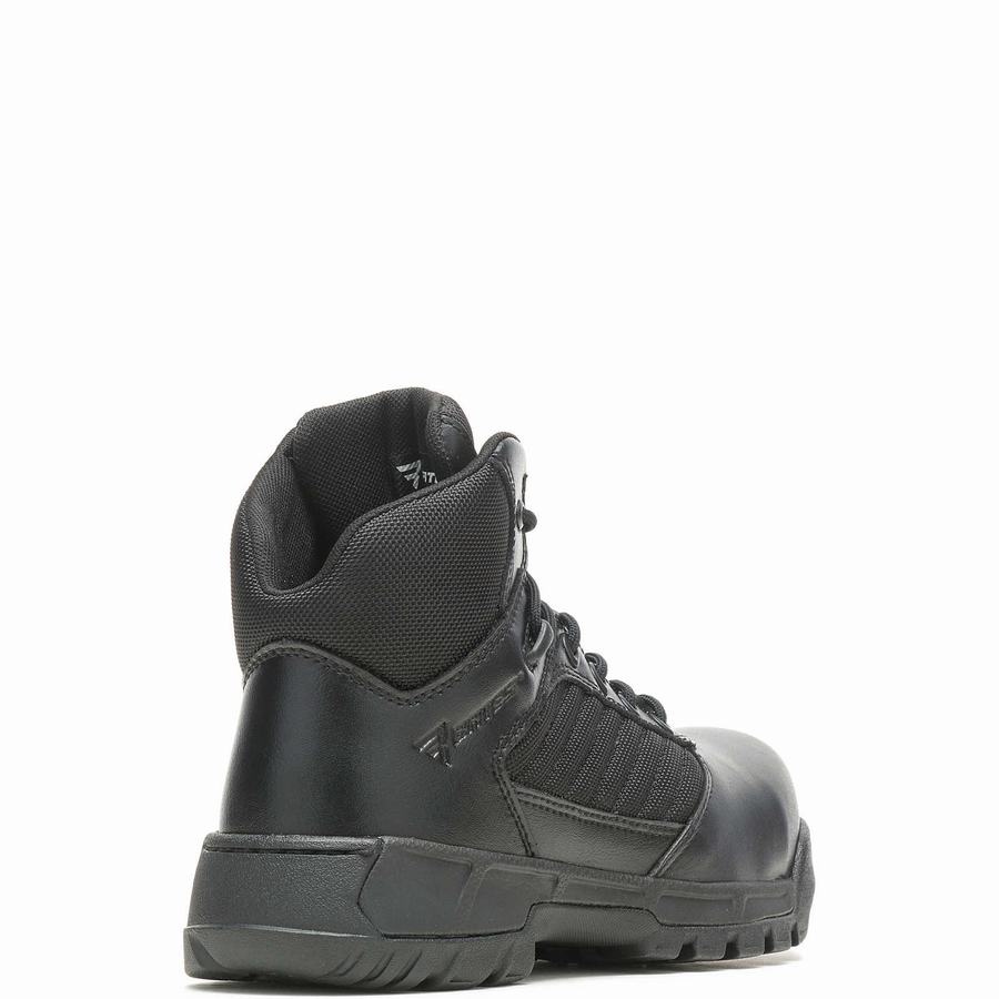 Black Wolverine Tactical Sport 2 Mid Composite Toe EH Women Work Boots | PBU7432NP