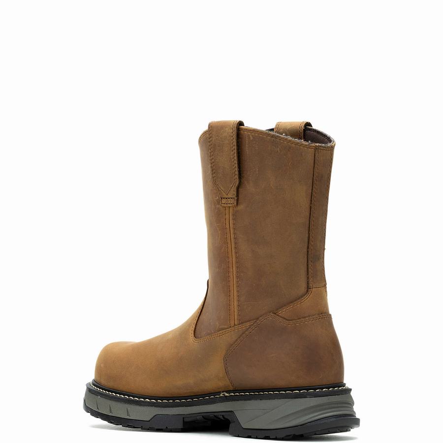 Brown Wolverine ReForce EnergyBound™ CarbonMax® Wellington Men Boots | SXW9421TU