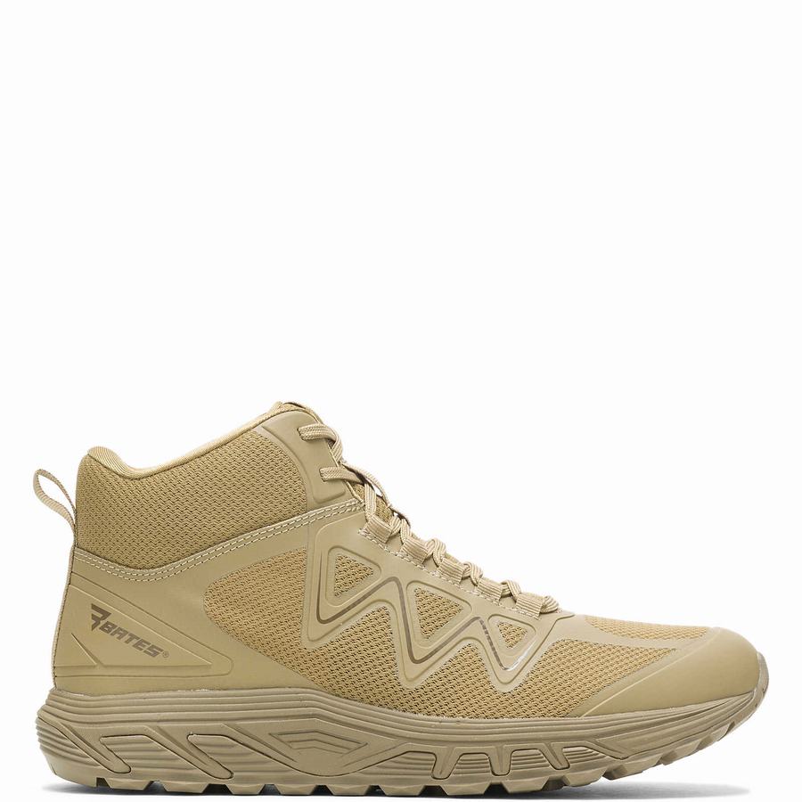 Brown Wolverine Rush Mid Women Work Boots | JWU1214HZ