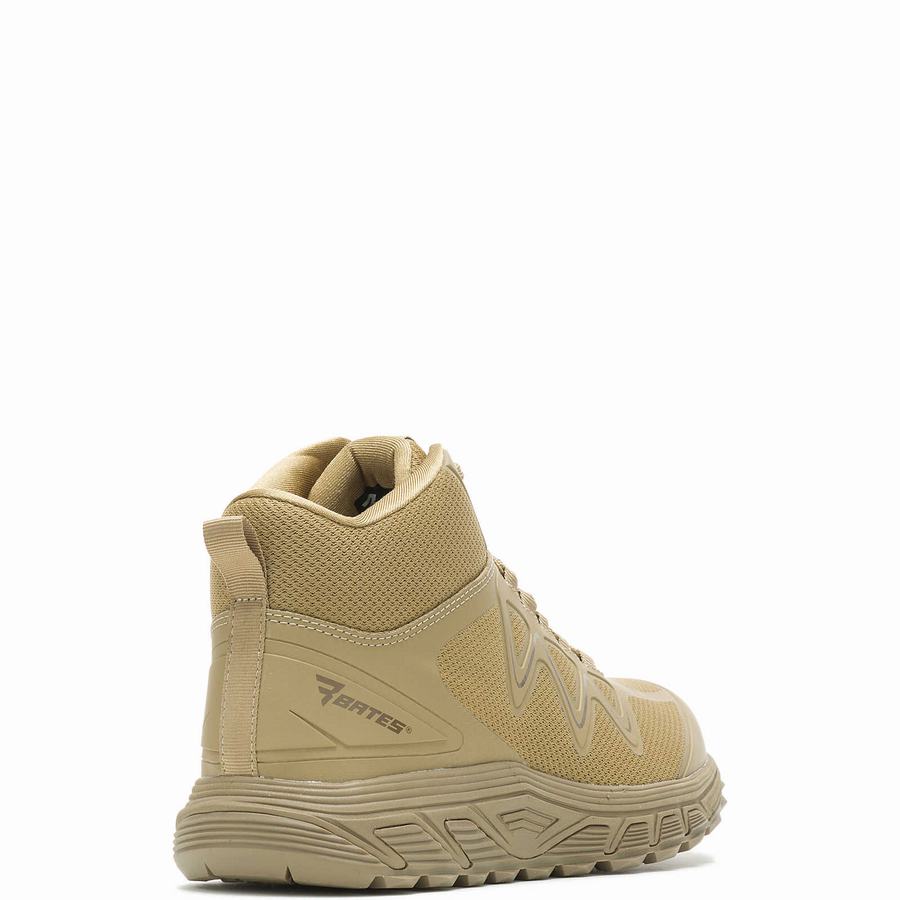Brown Wolverine Rush Mid Women Work Boots | JWU1214HZ