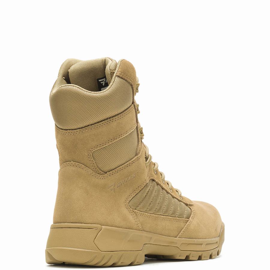 Brown Wolverine Tactical Sport 2 Tall Women Work Boots | TNS5546VQ