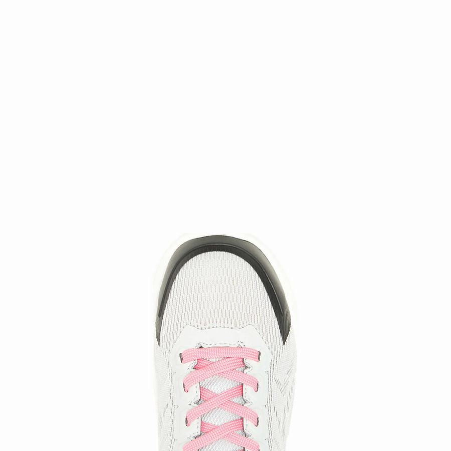 Light Grey Wolverine Bolt DuraShocks® Knit CarbonMax® Women Work Shoes | EIA1733SP